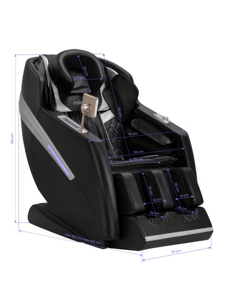 Sedia da massaggio Sakura Prime 101 nero