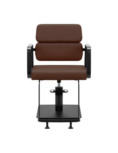 Poltrona da parrucchiere Gabbiano Porto nera e...