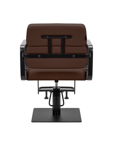 Poltrona da parrucchiere Gabbiano Porto nera e...