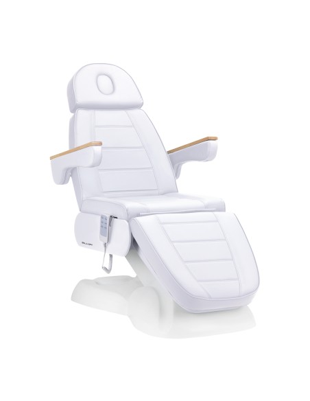 Sedia estetica elettrica SILLON Lux 273b 3 motori bianco freddo