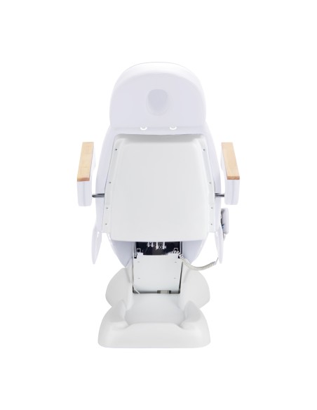 Sedia estetica elettrica SILLON Lux 273b 3 motori bianco freddo