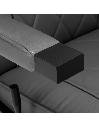 Sedia da barbiere Hair System BM88066B grigio