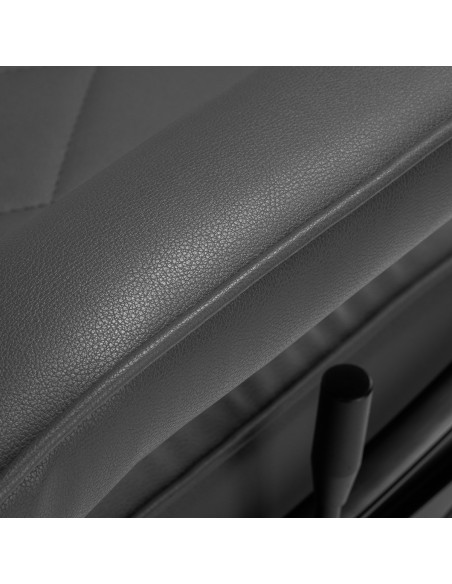 Sedia da barbiere Hair System BM88066B grigio