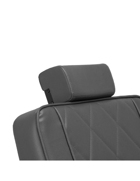 Sedia da barbiere Hair System BM88066B grigio