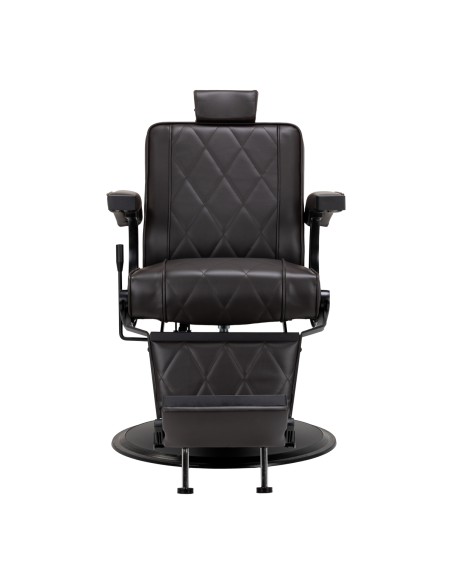 Sedia da barbiere Hair System BM88066B marrone