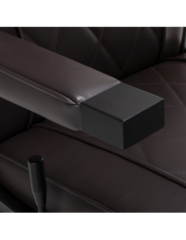 Sedia da barbiere Hair System BM88066B marrone