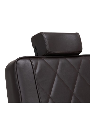 Sedia da barbiere Hair System BM88066B marrone