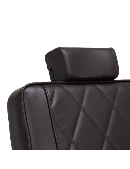 Sedia da barbiere Hair System BM88066B marrone
