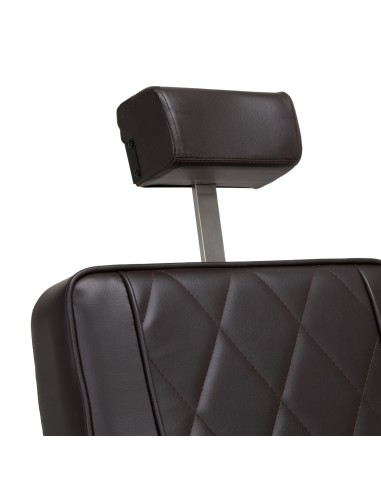 Sedia da barbiere Hair System BM88066B marrone