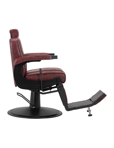 Sedia da barbiere Hair System BM88066B maroon