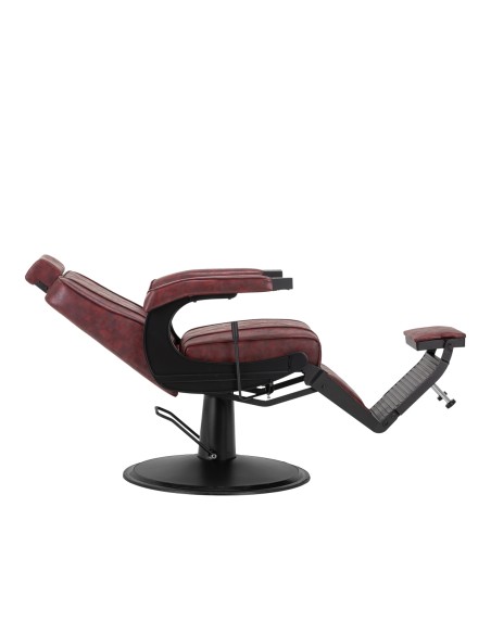 Sedia da barbiere Hair System BM88066B maroon