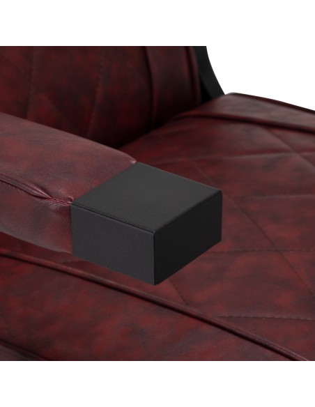 Sedia da barbiere Hair System BM88066B maroon