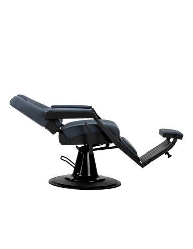 Gabbiano barber chair Bruno con struttura nera...