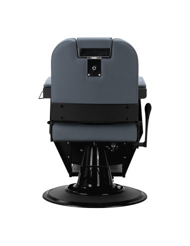 Gabbiano barber chair Bruno con struttura nera...