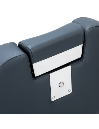 Gabbiano barber chair Bruno con struttura nera...