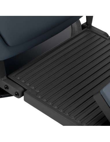 Gabbiano barber chair Bruno con struttura nera...