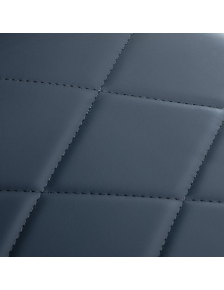 Gabbiano barber chair Bruno con struttura nera Grafite