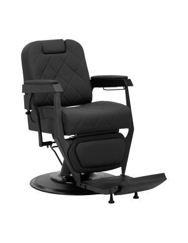 Sedia da barbiere Gabbiano Bruno con struttura...