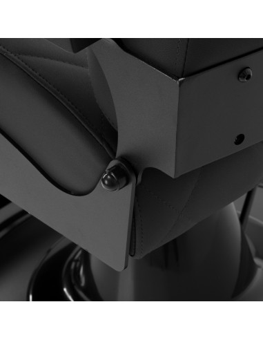 Sedia da barbiere Gabbiano Bruno con struttura...