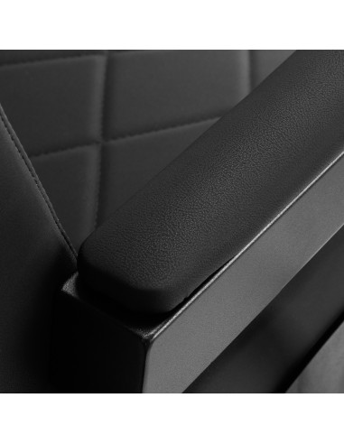 Sedia da barbiere Gabbiano Bruno con struttura...