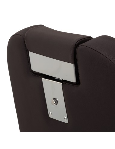 Sedia da barbiere Gabbiano Bruno con struttura...