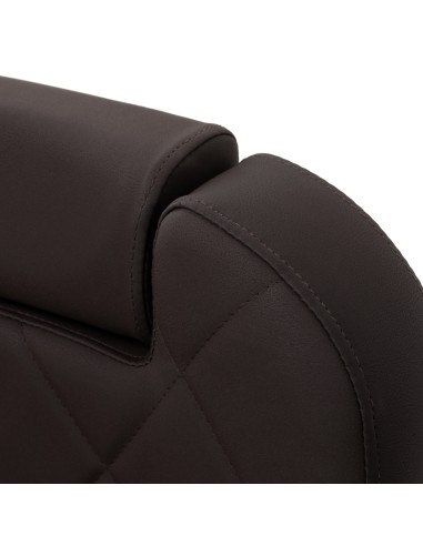 Sedia da barbiere Gabbiano Bruno con struttura...