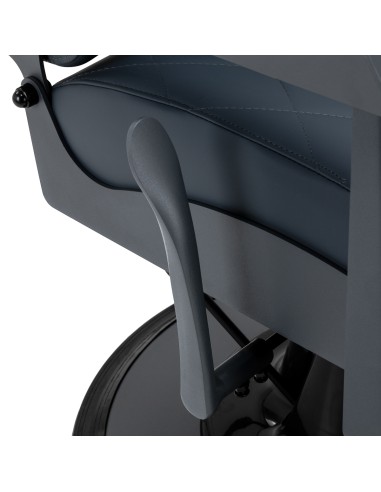 Sedia da barbiere Gabbiano Bruno con struttura...