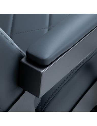 Sedia da barbiere Gabbiano Bruno con struttura...