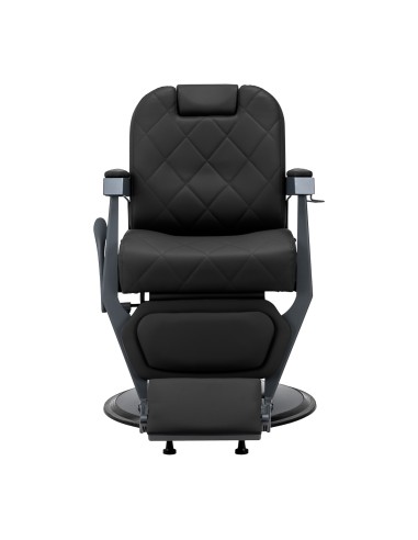 Sedia da barbiere Gabbiano Bruno con struttura...