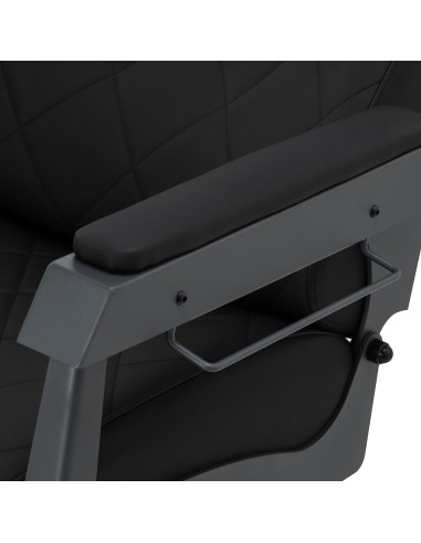 Sedia da barbiere Gabbiano Bruno con struttura...