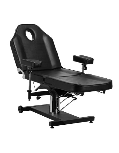 Poltrona idraulica per tatuaggi Pro Ink 322F nera