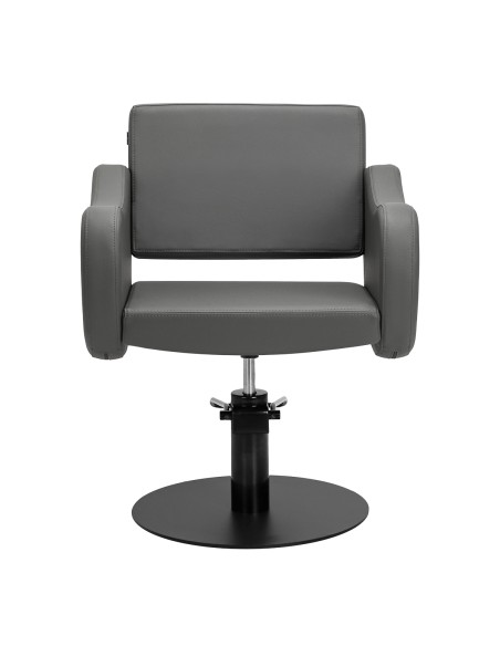 Gabbiano poltrona da parrucchiere Sewilla Grigio base nera