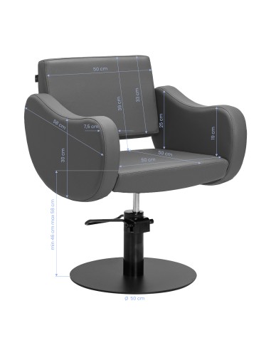 Gabbiano poltrona da parrucchiere Sewilla...