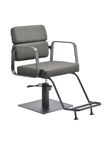Poltrona da parrucchiere Gabbiano Porto grigio...