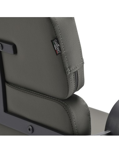 Poltrona da parrucchiere Gabbiano Porto grigio...