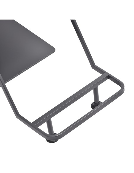 Poltrona da parrucchiere Gabbiano Porto grigio grigio