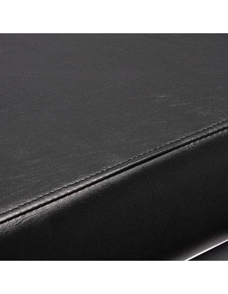 Poltrona da parrucchiere Gabbiano Porto grigio nero