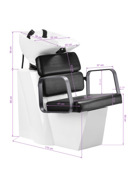 Sapone per parrucchieri Gabbiano Porto grey nero