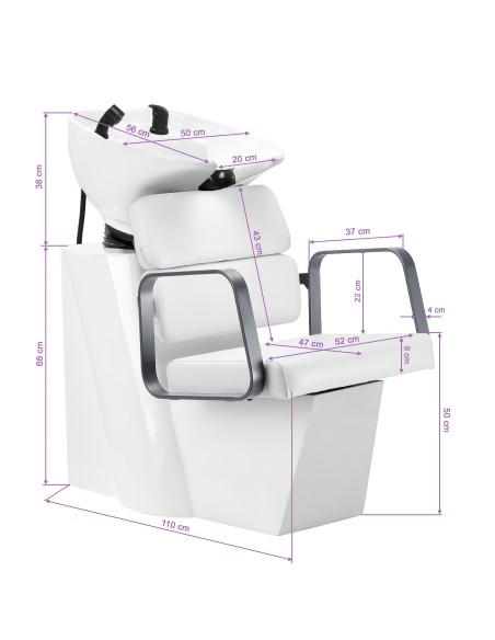 Sapone per parrucchieri Gabbiano Porto grey bianco