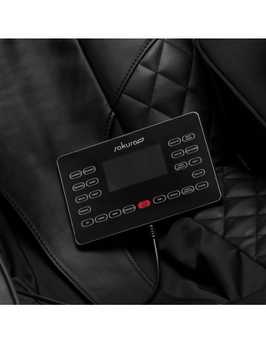 Poltrona massaggiante Sakura Luxury 808 nera