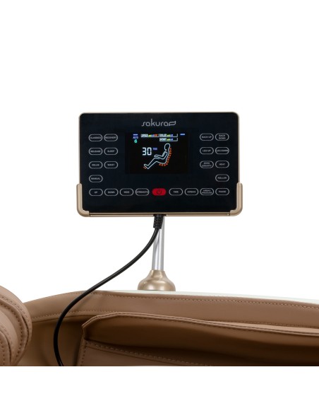 Sakura poltrona massaggiante Luxury 808 bianco-beige