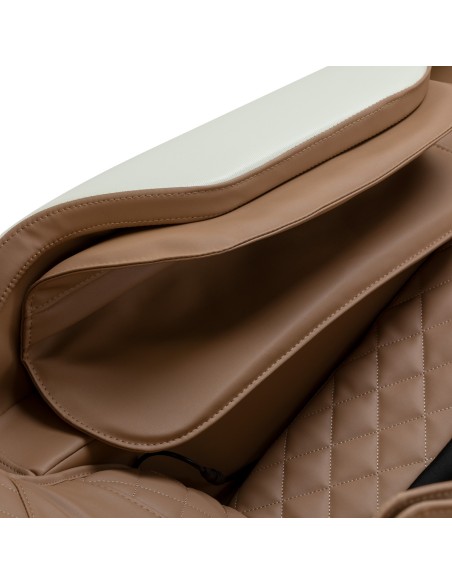 Sakura poltrona massaggiante Luxury 808 bianco-beige