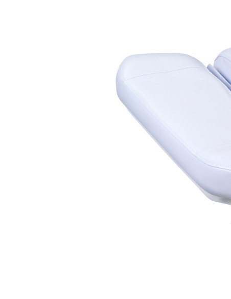 Poltrona cosmetica podologica elettrica Kate 4 cilindri, bianco freddo