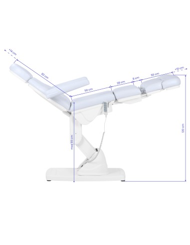 Poltrona cosmetica podologica elettrica Kate 4...