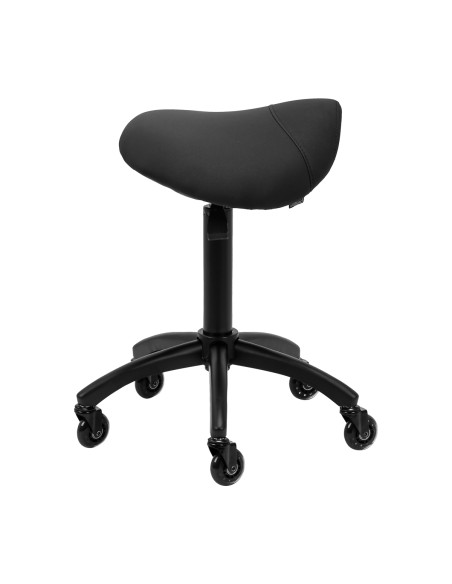 Gabbiano sgabello da parrucchiere D032 nero