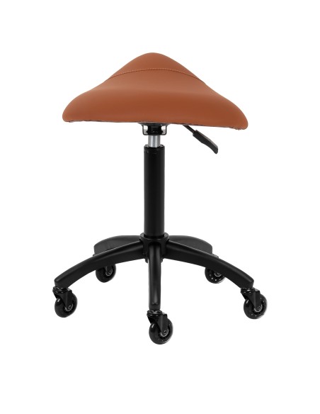 Gabbiano sgabello da parrucchiere D032 marrone