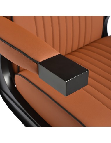 Gabbiano Poltrona da barbiere Levi marrone con...