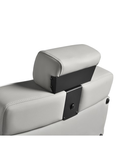 Gabbiano Poltrona da barbiere Levi grigia con...