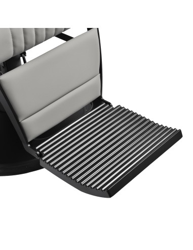 Gabbiano Poltrona da barbiere Levi grigia con...