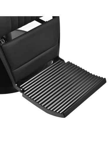 Gabbiano Poltrona da barbiere Levi nera con...